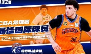 星空体育官网-场均25分12篮板6助攻！CBA本赛季最佳国际球员：肯尼思-洛夫顿